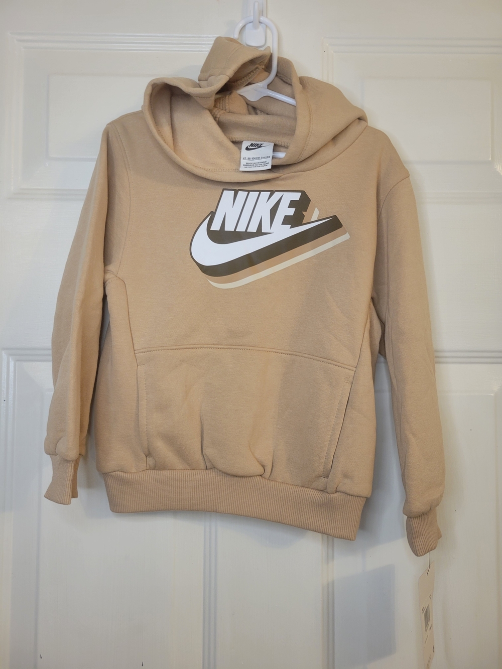 Nike Tan Swoosh Hoodie - Picture 2 of 9